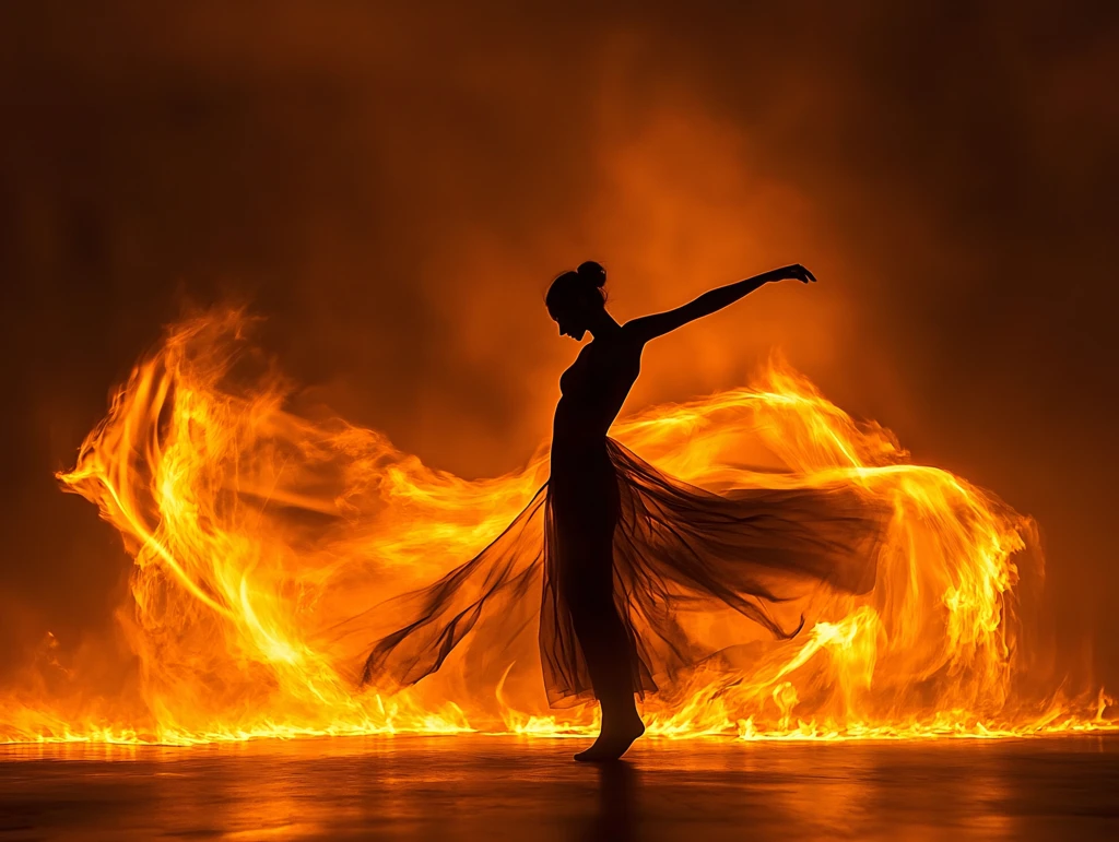 孤舞火焰的宁静