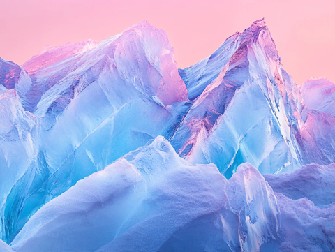 大自然冰川冰山