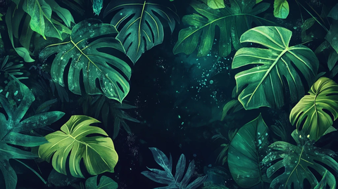 热带雨林插画