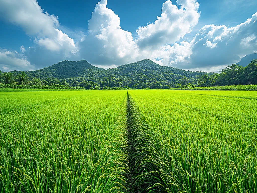 农业科技稻田风光