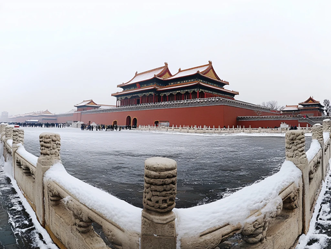 午门雪景
