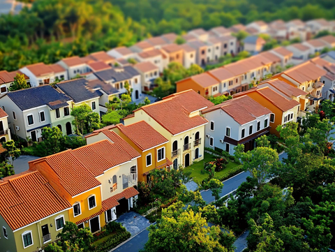 新农村实景微缩模型