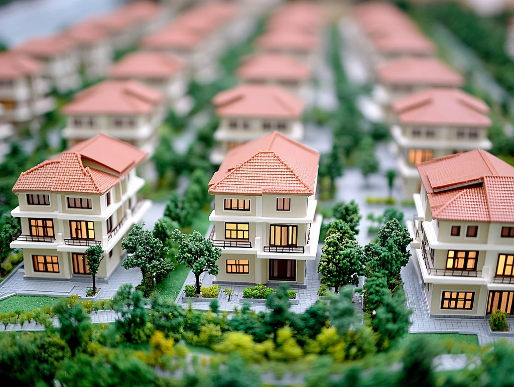 别墅销售模型