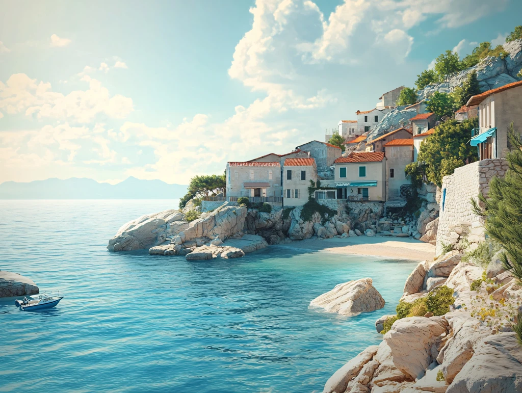 美丽地中海风光