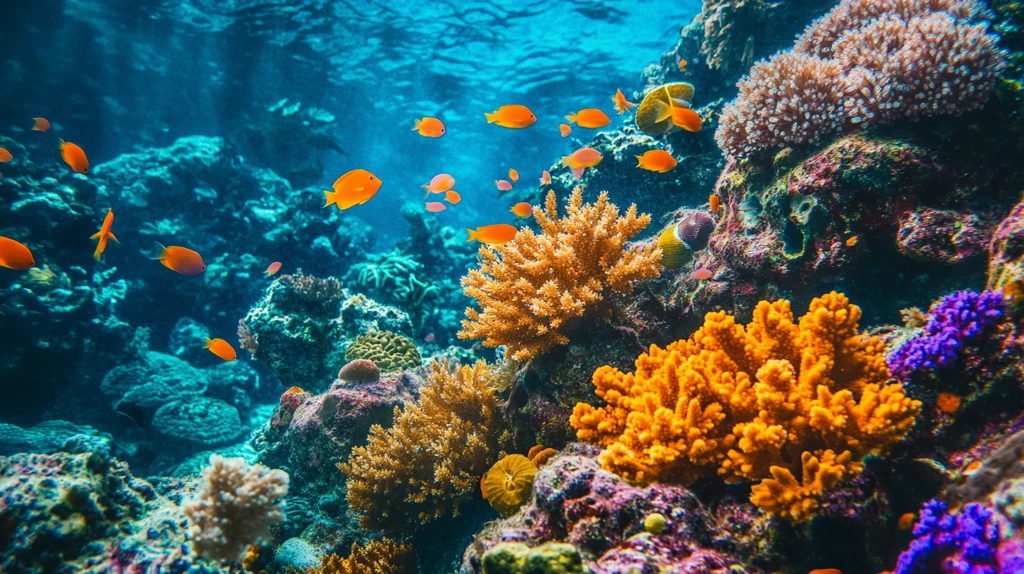 海底世界珊瑚风光