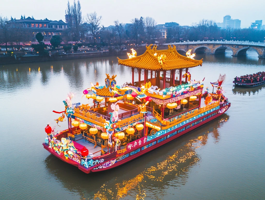 灯会龙船