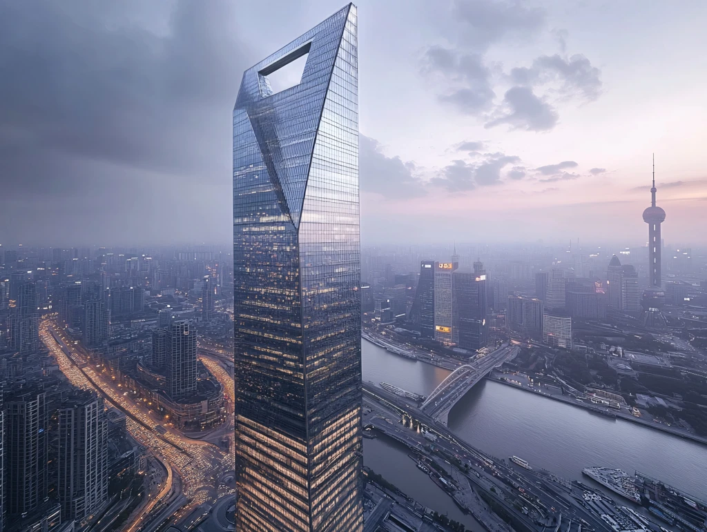 陆家嘴金融城平流云