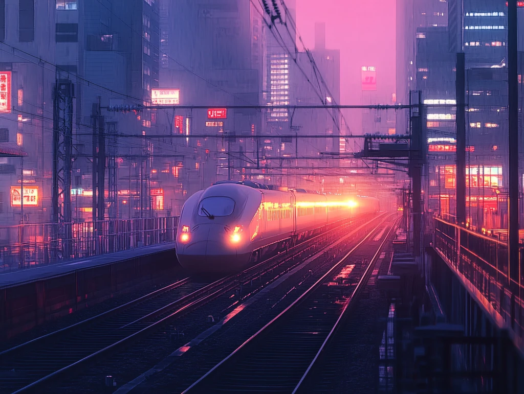 高铁行驶城市门户