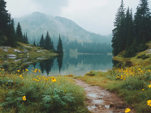 唯美仙境自然风景