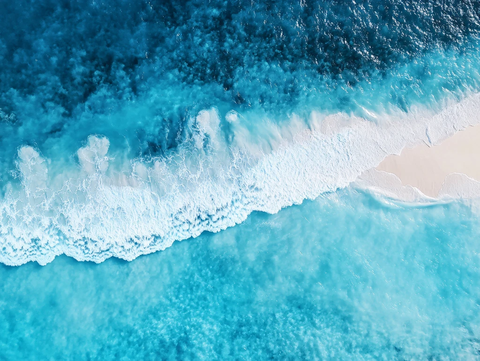 澳洲海岸线航拍