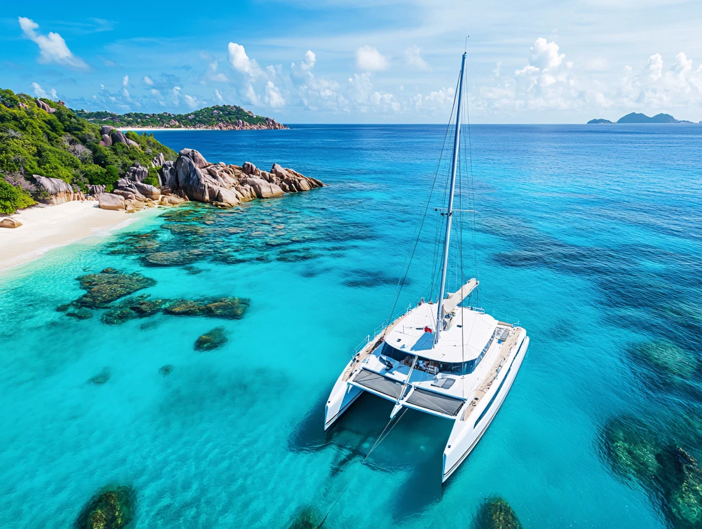 塞舌尔海岛风景