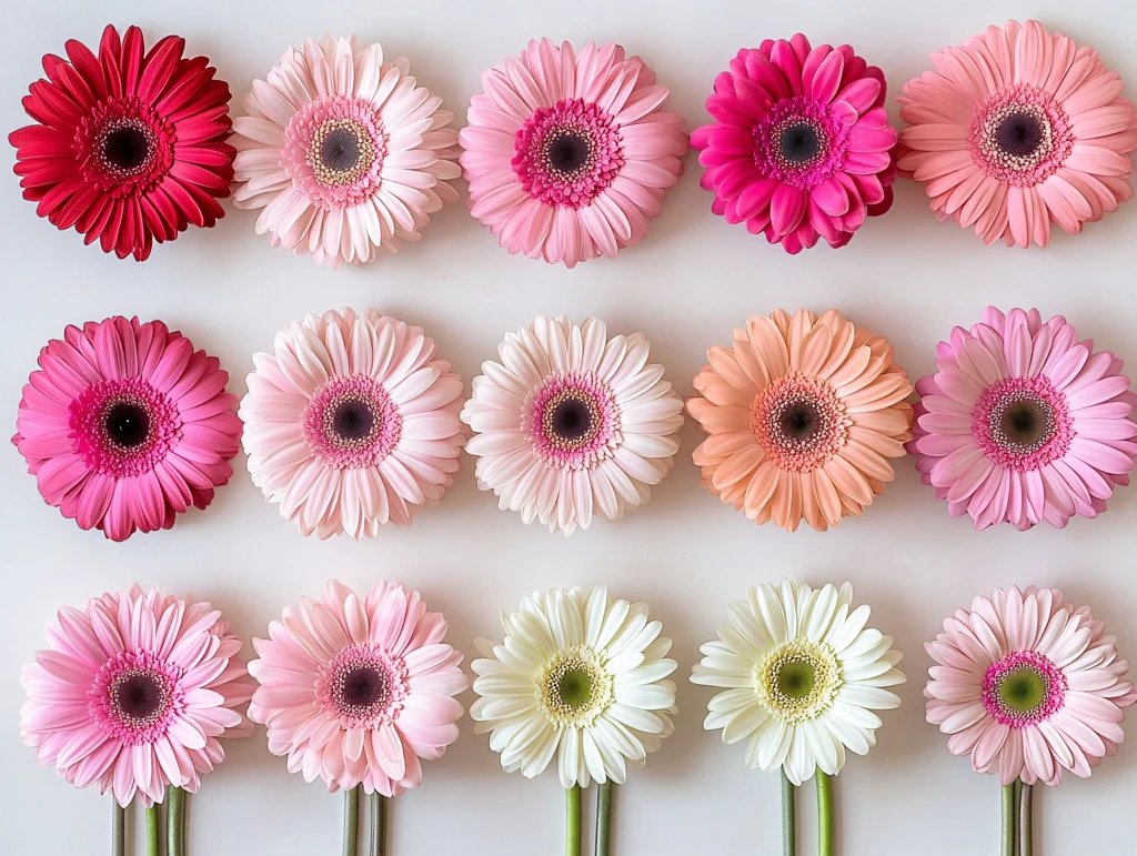 特写非洲雏菊粉色