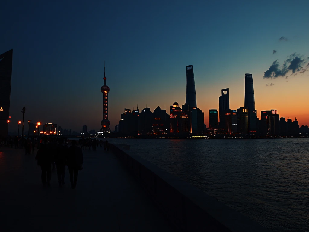 北外滩拍陆家嘴