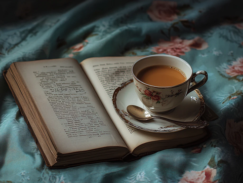 一本书一杯茶