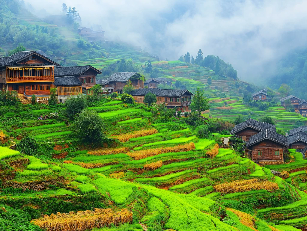 龙胜平安寨风光