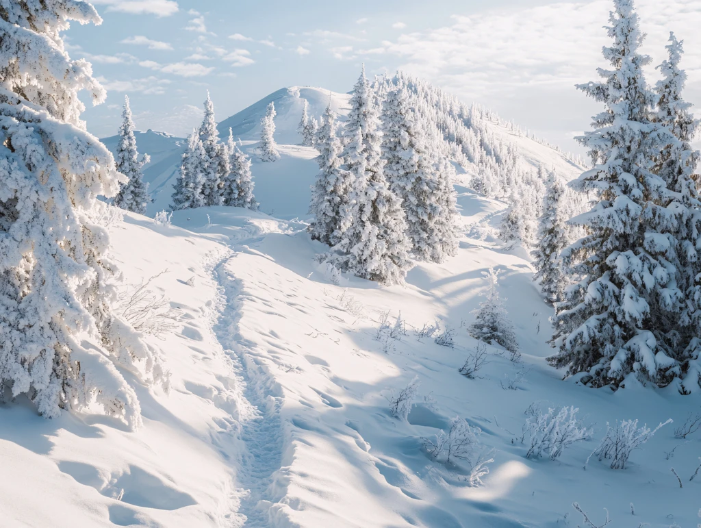 高清大画幅冬天雪景