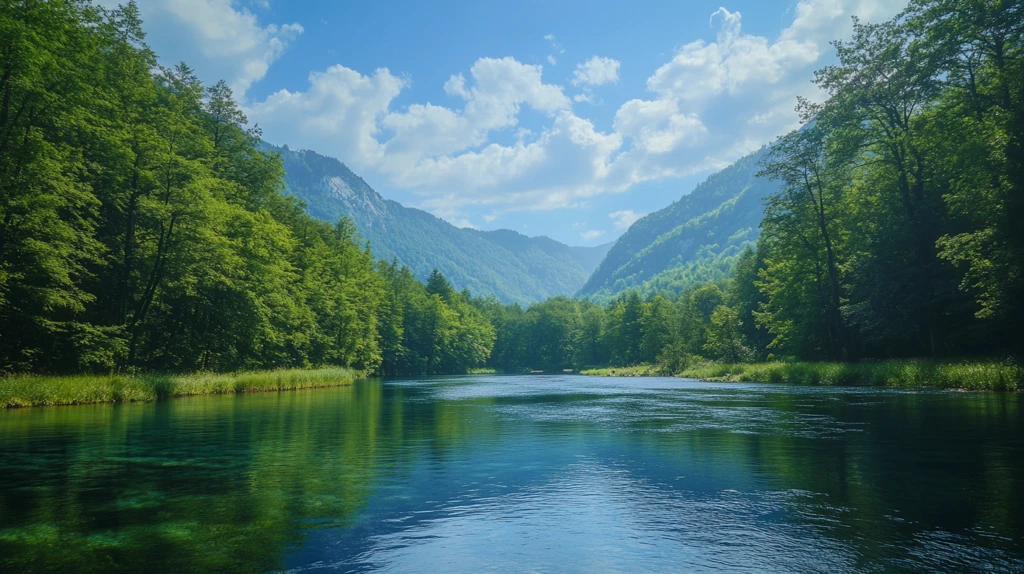 唯美自然山青水秀