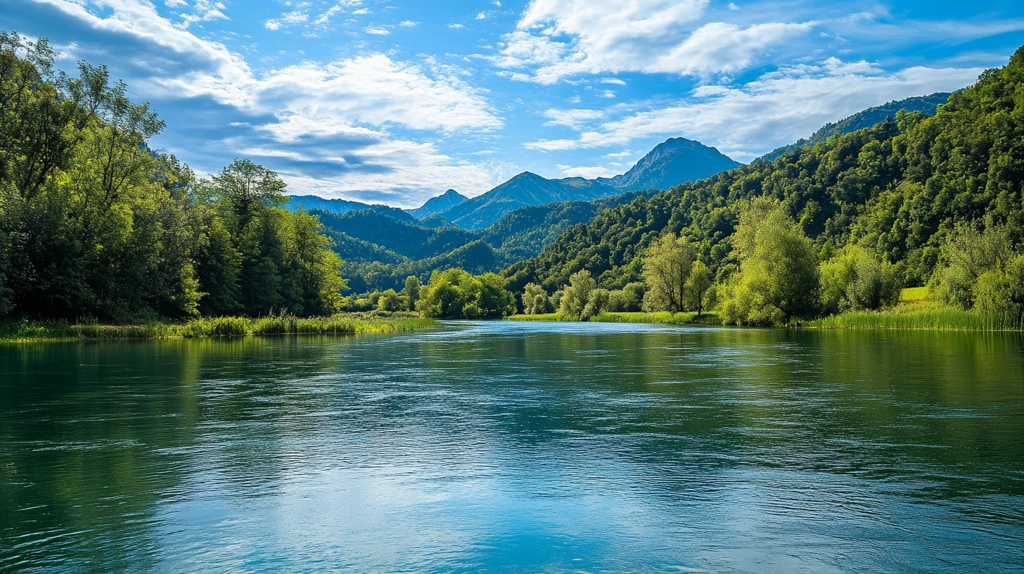 唯美自然山青水秀