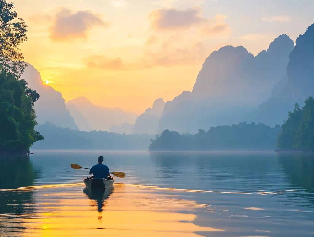 泛舟漓江