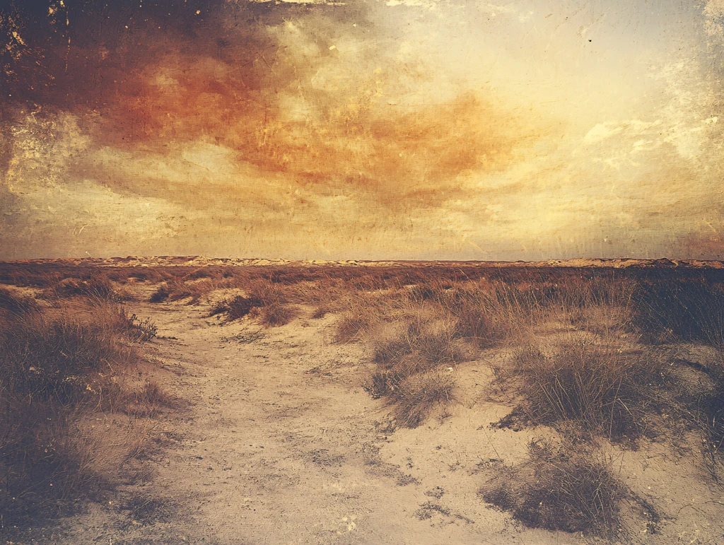 海天一色艺术画