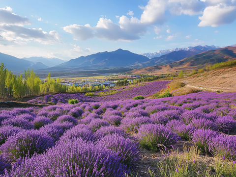 新疆伊犁薰衣草