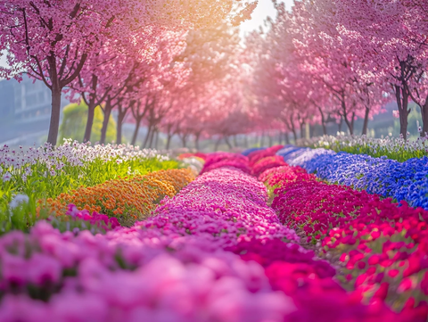 巨幅花海