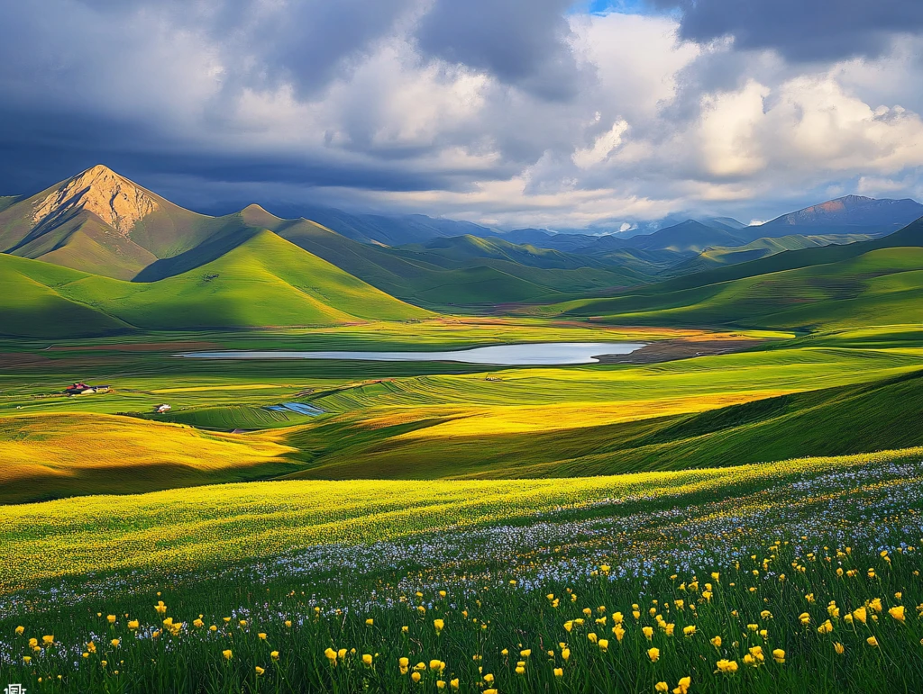 草原风光壁纸