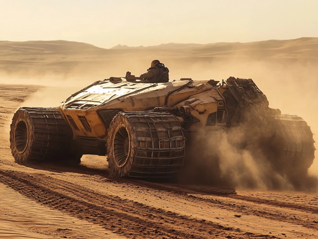 履带式无人车辆