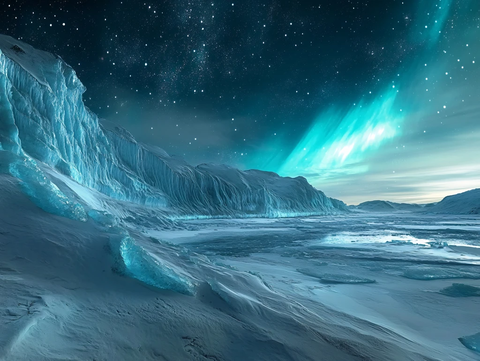 极光炫彩浪漫光影