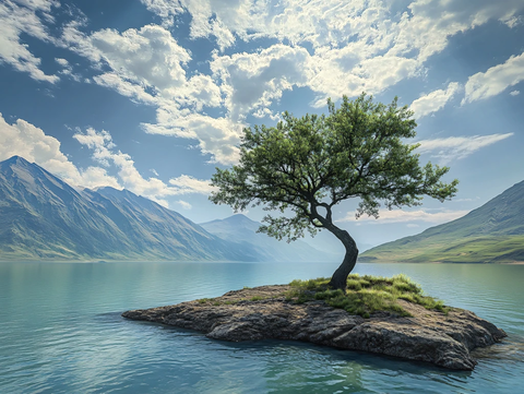 河边一棵树坚强