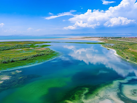 柴达木盆地湖泊