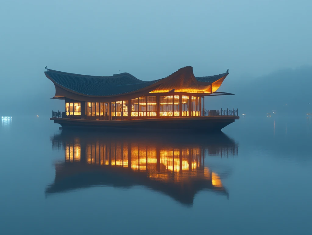 大孔径光影水乡