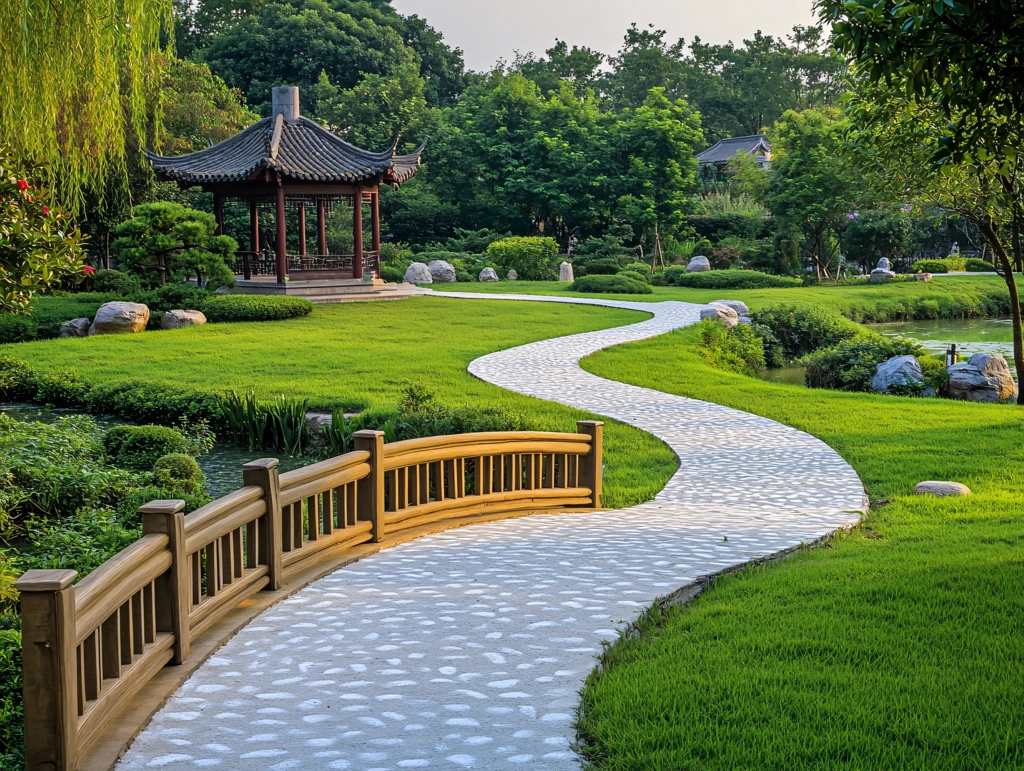 中式园路