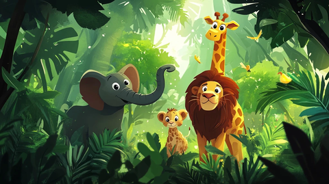 动物世界丛林探险森林