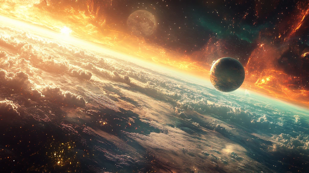 科幻场景宇宙洪荒