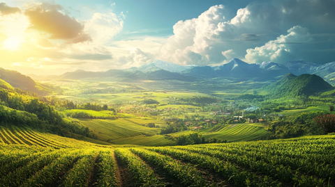 超宽幅田园景色