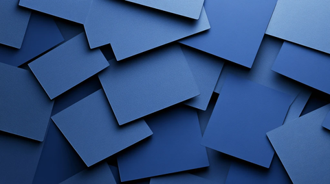 炫彩宝蓝色立体背景