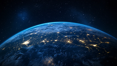 地球银河系光线