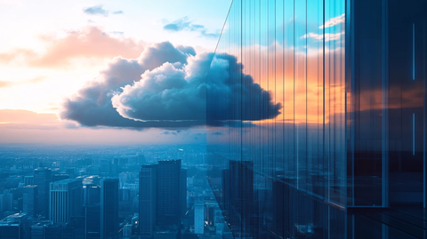 大都市绚丽云彩