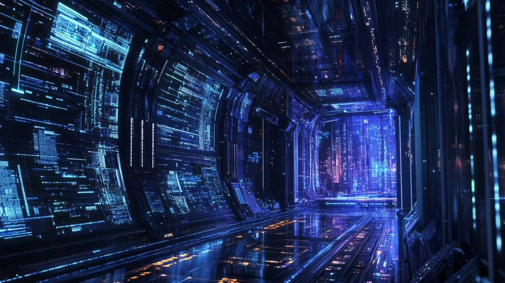 元宇宙科技背景素材