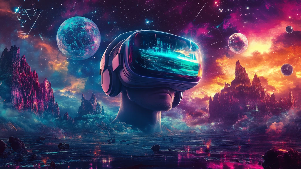 科技宇宙游戏海报