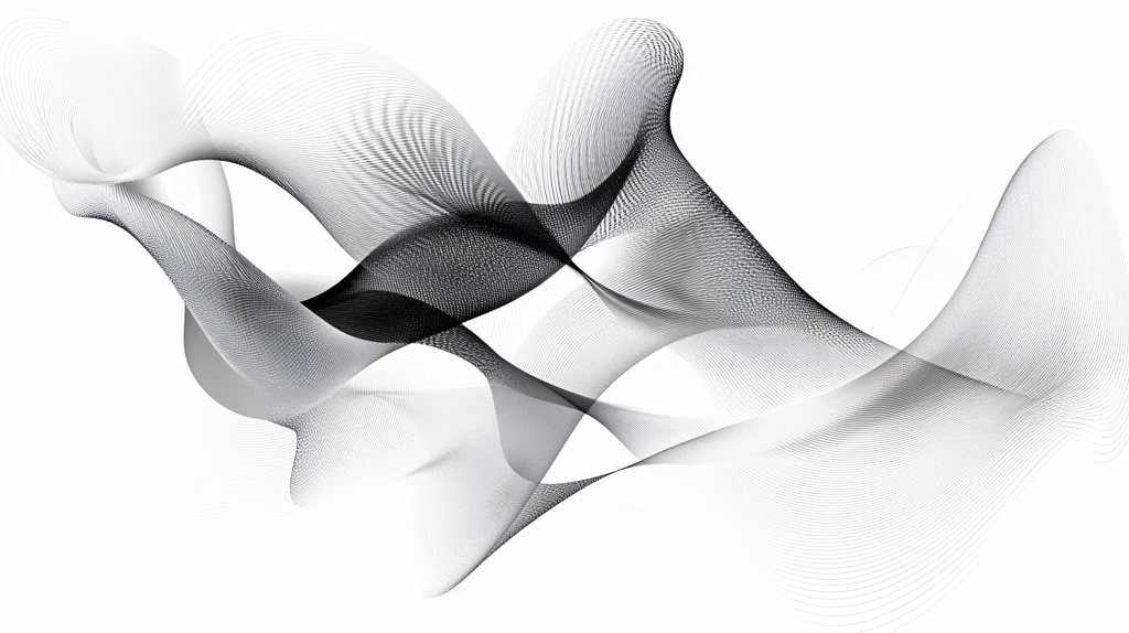 抽象动感立体线条