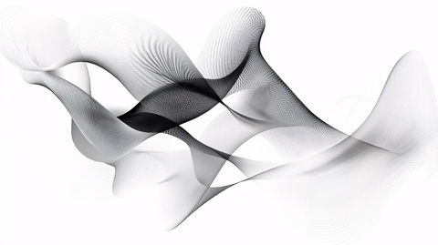 抽象动感立体线条