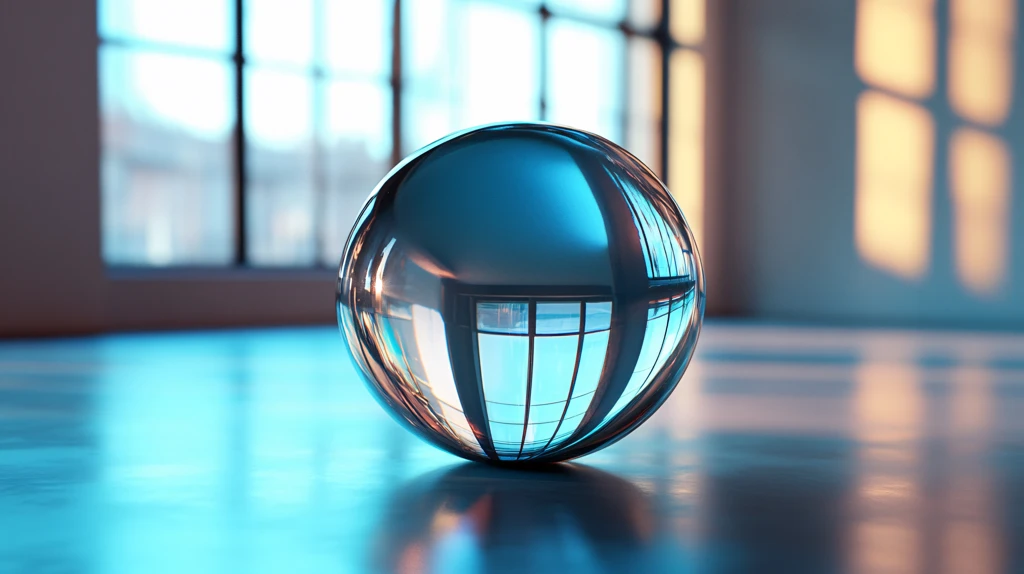 立体金属质感球体