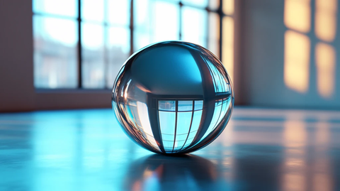 立体金属质感球体