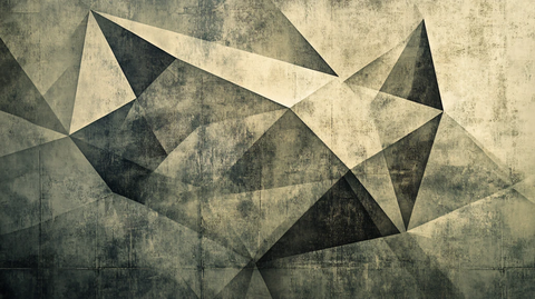 高清金色几何背景墙