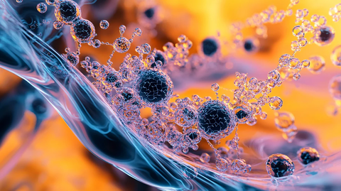 病毒微生物素材