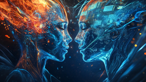 人工智能科幻背景