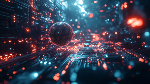 元宇宙科技背景素材