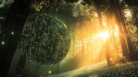 元宇宙科技背景素材